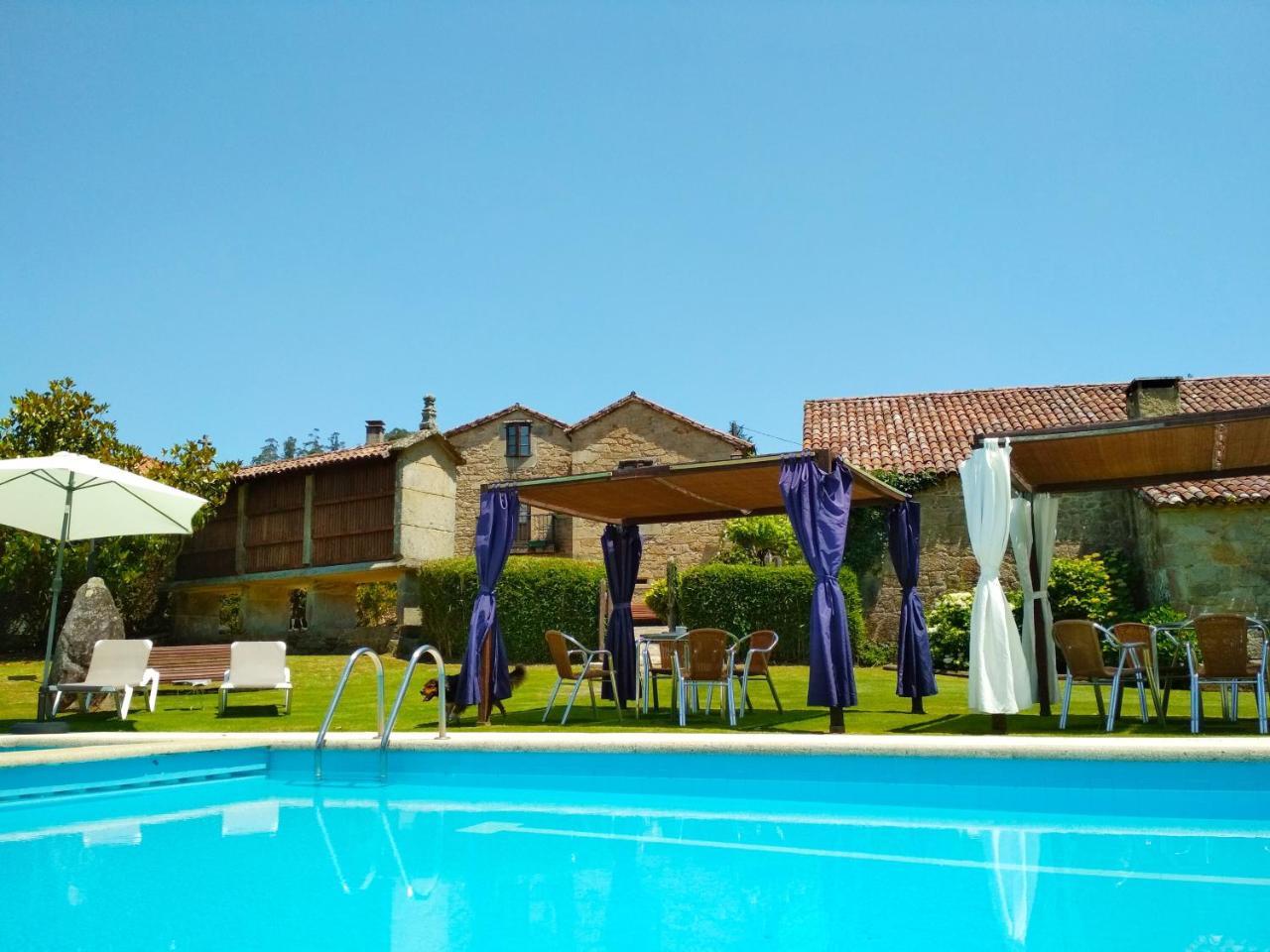 Casa Rural Gasamans Negreira Esterno foto